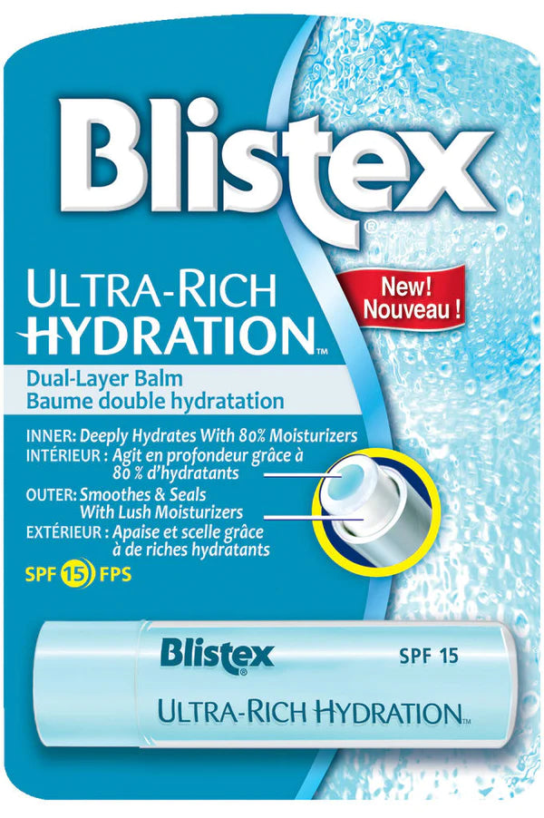 BLISTEX ULTRA RICH HYDRATION DUAL LAYER BALM LIP PROTECTANT 4.25G