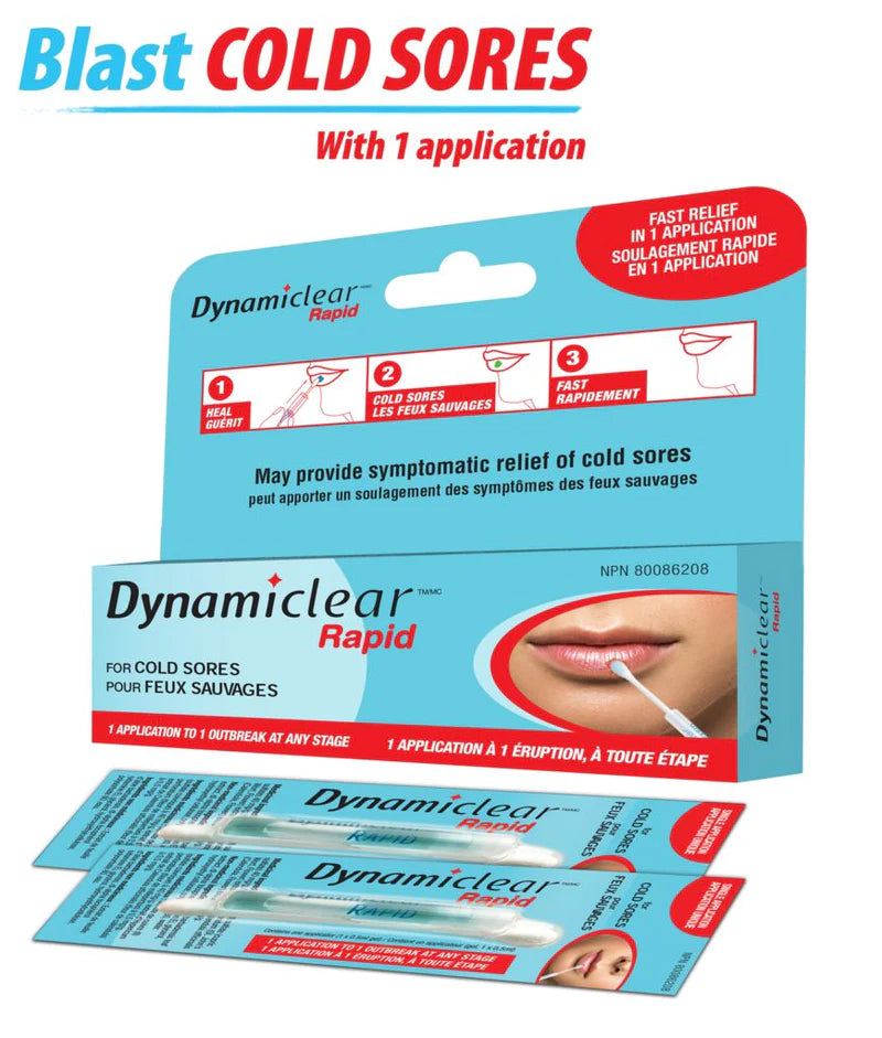 DYNAMICLEAR RAPID COLD SORE TREATMENT 2X0.5ML (3 PACK)