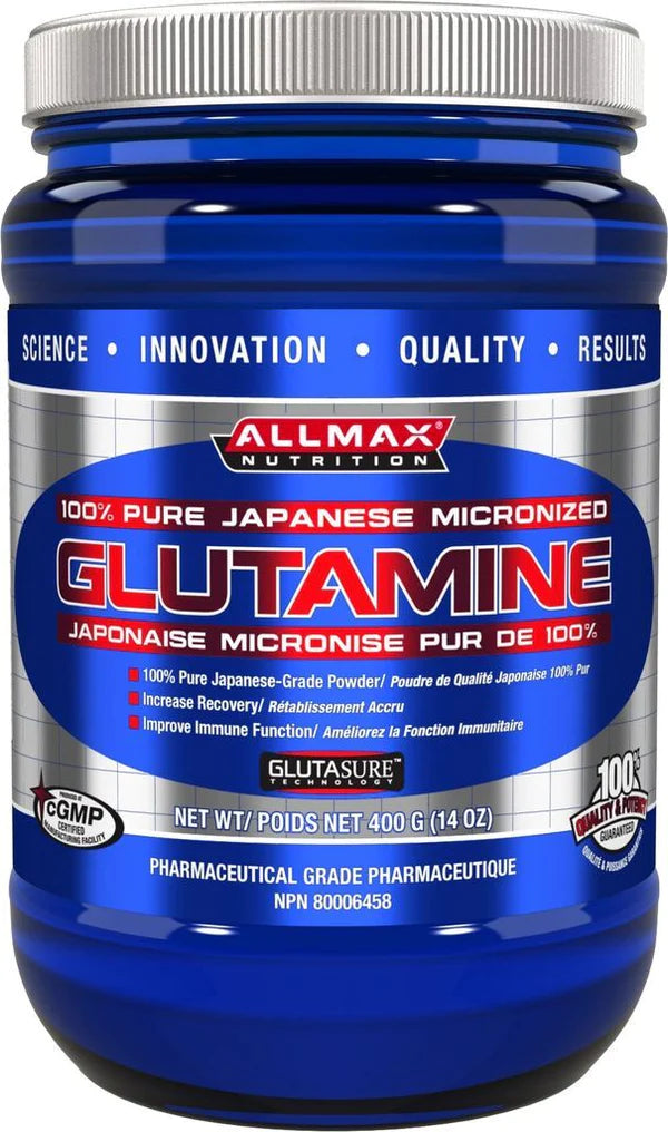 ALLMAX NUTRITION 100% PURE MICRONIZED GLUTAMINE, 14.1 OZ (400 G)