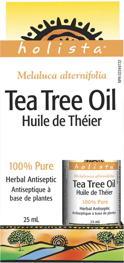 HOLISTA TEA TREE OIL 100% PURE, 25ML