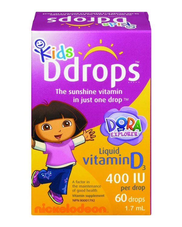 D DROPS KIDS LIQUID VITAMIN D (60 DROPS)