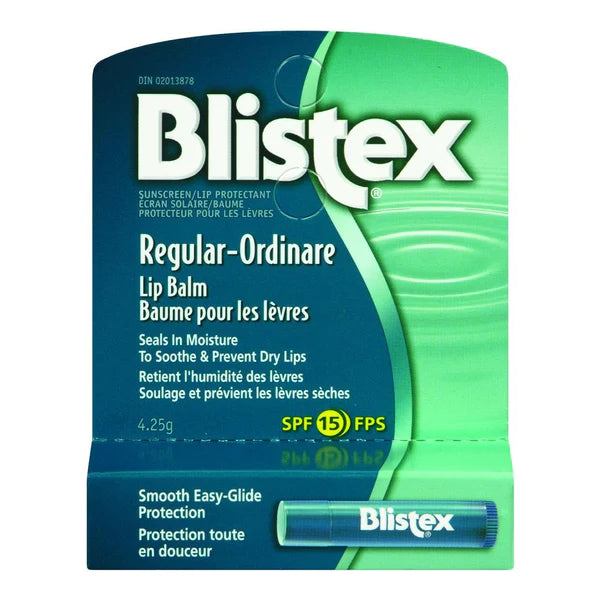 BLISTEX MEDICATED LIP BALM, SPF 15 - 0.15 OUNCES