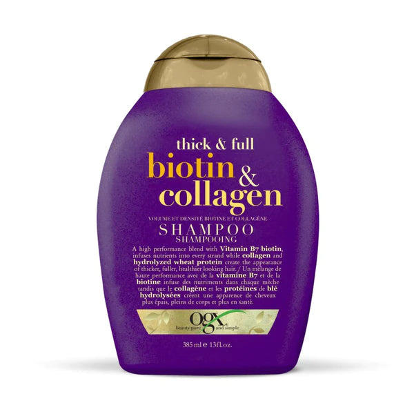 OGX BIOTIN & COLLAGEN SHAMPOO - 385ML