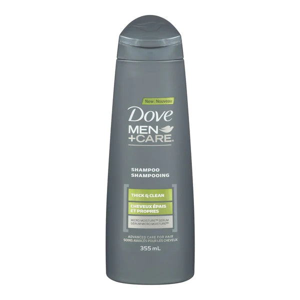 DOVE MEN+CARE FORTIFYING SHAMPOO+CONDITIONER, THICK AND STRONG 355ML