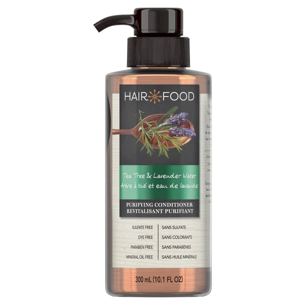 HAIR FOOD TEA TREE & LAVENDER WATER HAIR CONDITIONER 10.1 FLUID OUNCE (300ML)