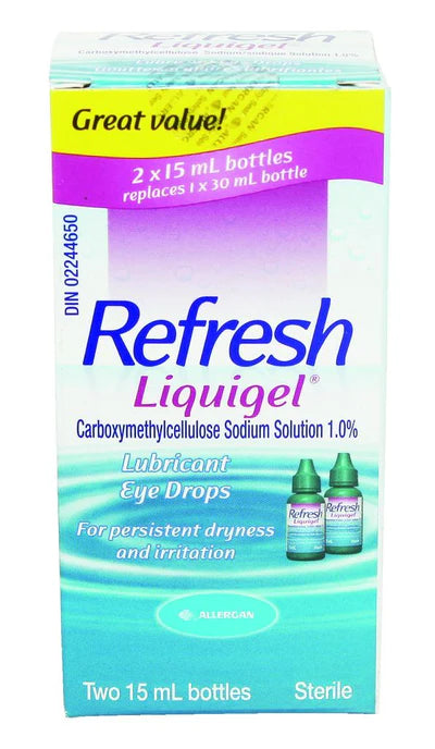 REFRESH LIQUIGEL 2X15 ML