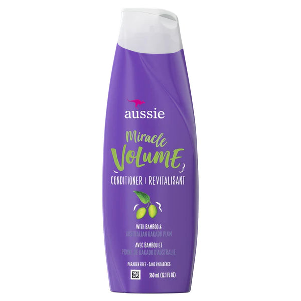 AUSSIE CONDITIONER MIRACLE VOLUME 12.1 OUNCE (REVITALISANT) (360ML)