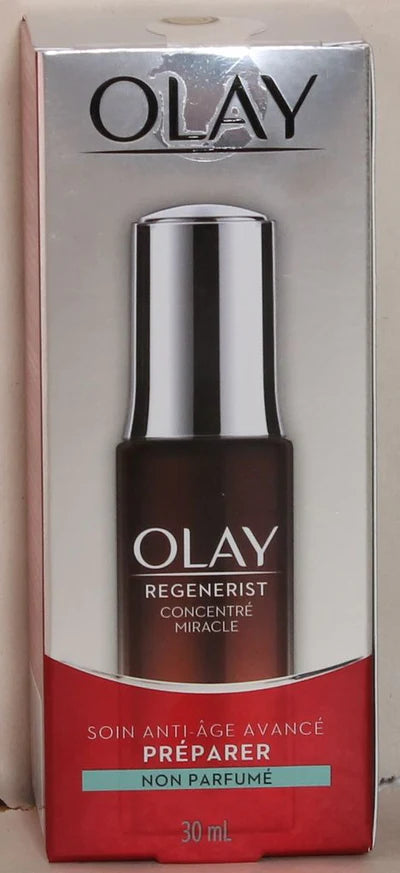 FACE SERUM BY OLAY REGENERIST MIRACLE BOOST CONCENTRATE ADVANCED ANTI-AGING FRAGRANCE-FREE, 1 OUNCE