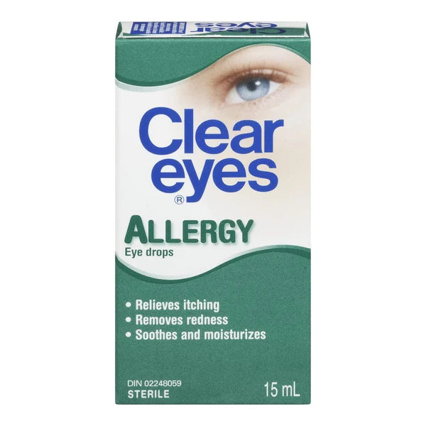 CLEAR EYES COOLING COMFORT ITCHY EYE RELIEF DROP 15ML