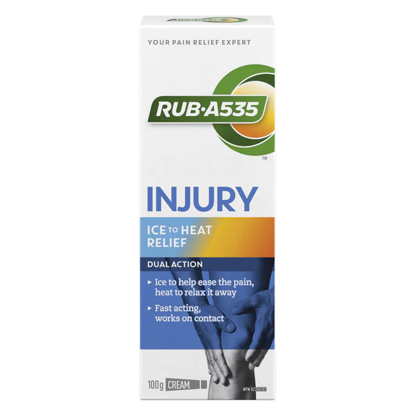 RUB A535 DUAL ACTION CREAM FOR RELIEF OF ARTHRITIS, RHEUMATIC PAIN, MUSCLE PAIN, JOINT & BACK PAIN 100 G