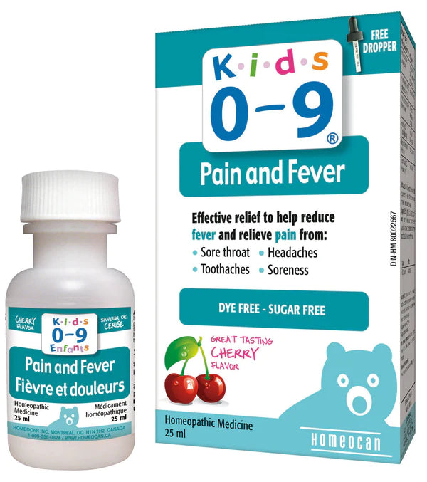 KIDS 0-9 €“ PAIN & FEVER €“ 25 ML