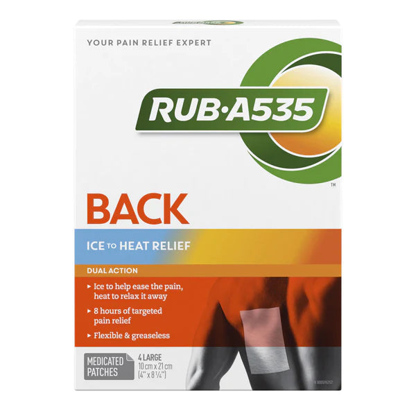 RUB A535 DUAL ACTION BACK PATCH