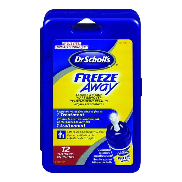 DR. SCHOLL'S FREEZE AWAY COMMON & PLANTAR WART REMOVER