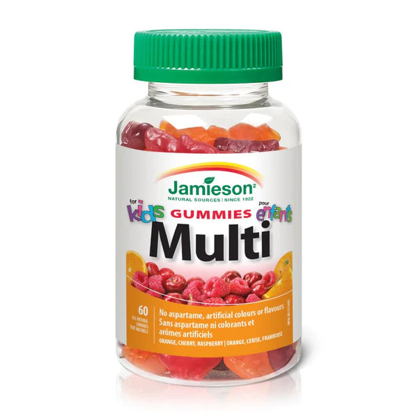 JAMIESON MULTIVIAMIN GUMMIES FOR KIDS 60 GUMMIES