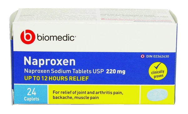 BIOMEDIC SODIUM NAPROXEN 24 CP