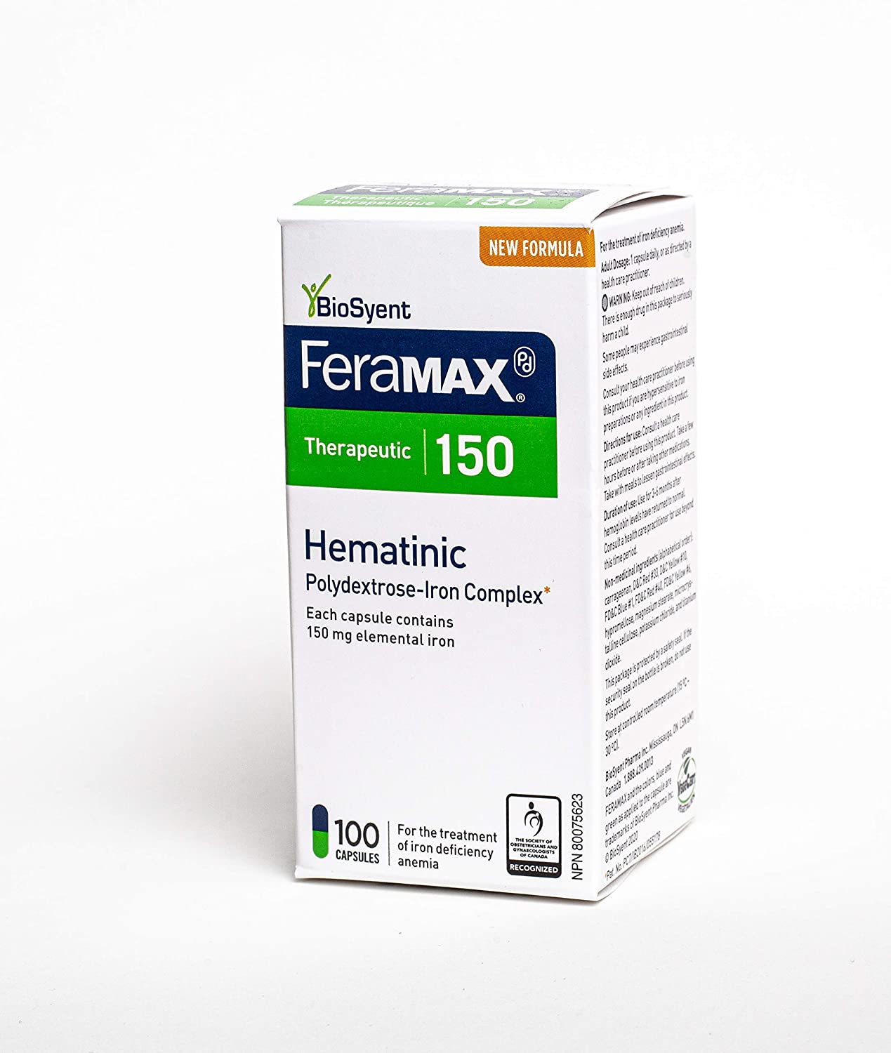 FeraMax PD 150 100 Capsules - Vegan Certified
