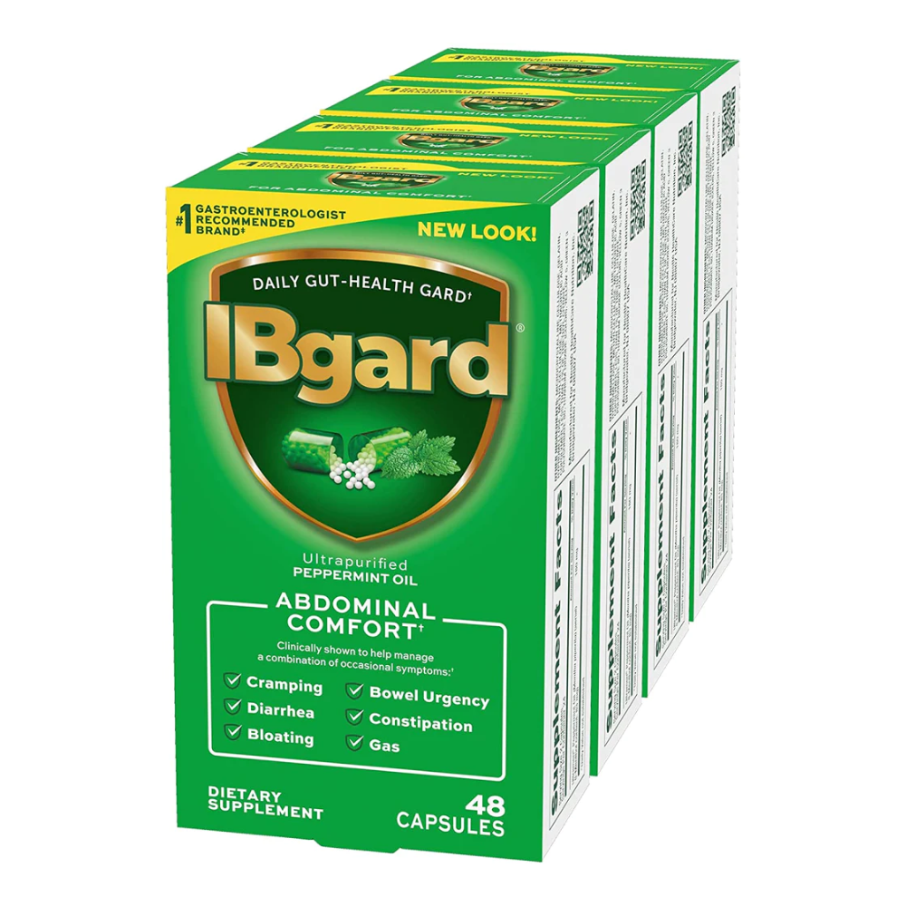 IBgard Daily Gut Health Support Dietary Supplement, 192 Capsules (Packaging May Vary)