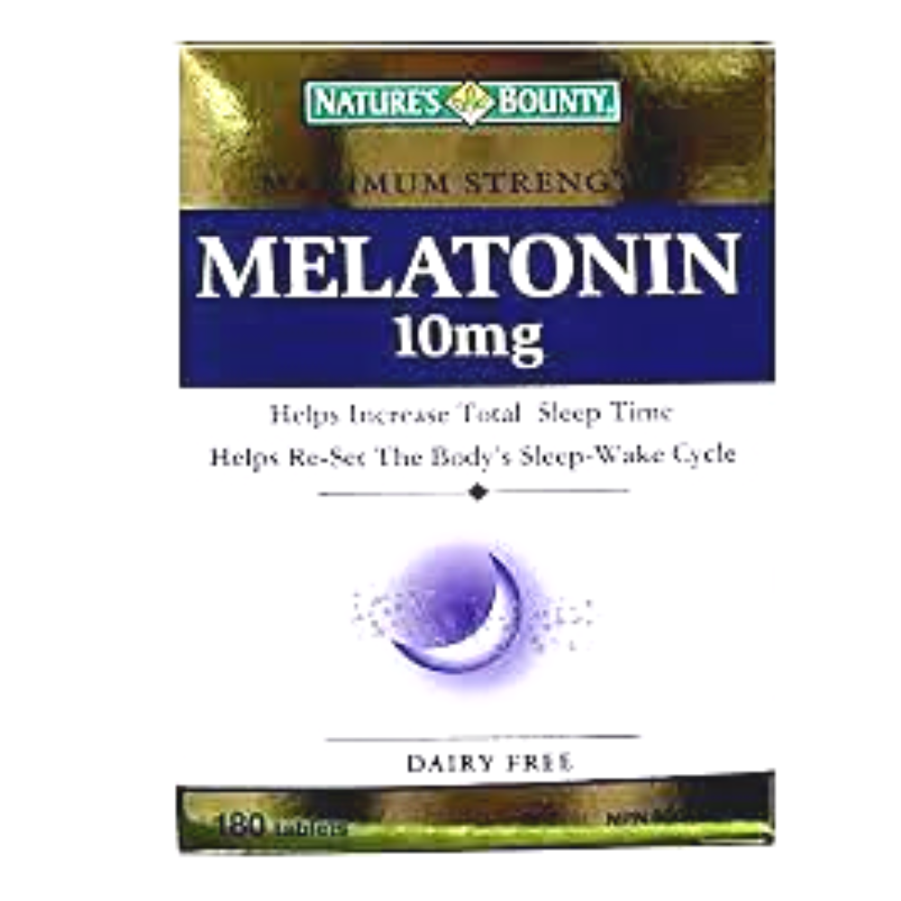 Nature's Bounty Melatonin 10mg, 180 tabs