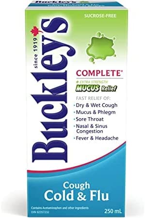 Buckley's Complete 'Mucus Relief' Syrup Extra Strength for Relief of Cough - 250 ml