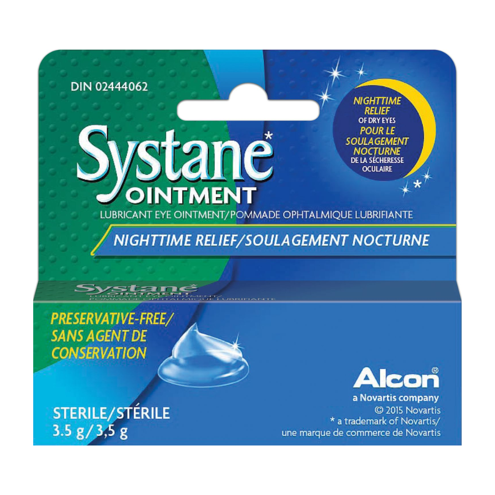 Systane Nighttime Lubricant Eye Ointment, 3.5 g